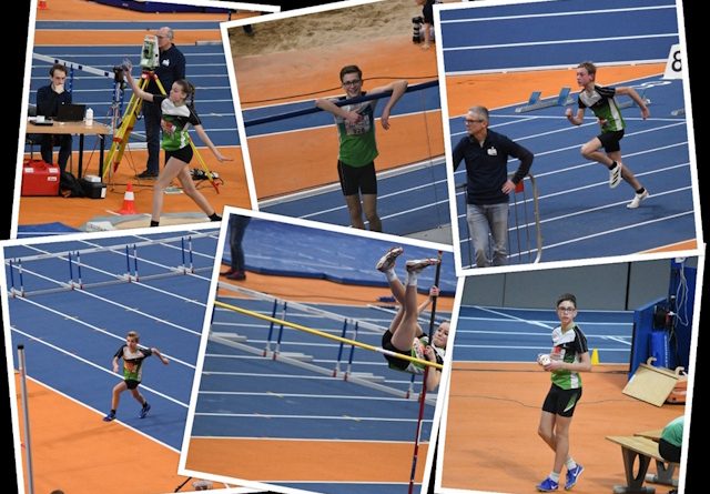 Spiridon in actie op de Nationale Indoorwedstrijd op 18 en 19 januari in Apeldoorn